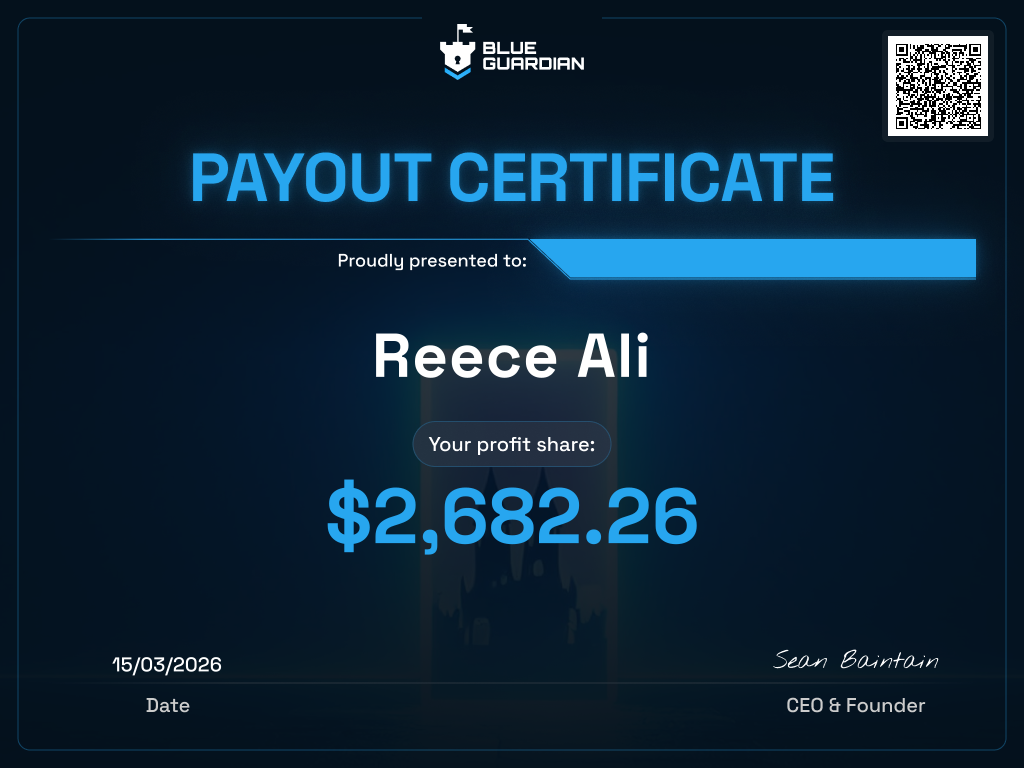 VERIFIED PAYOUT certificate